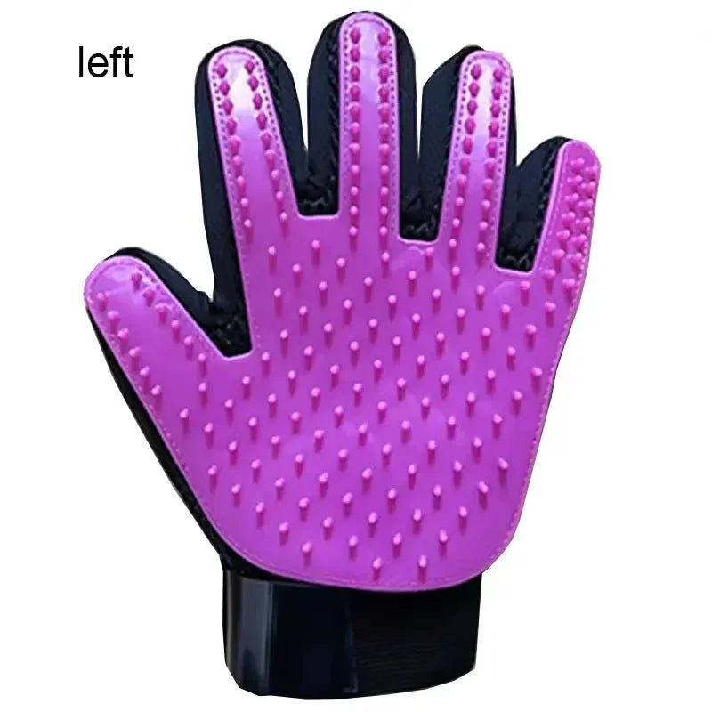 Pet Grooming Cleaning Glove- Deshedding Hair Remover /Massager Brush