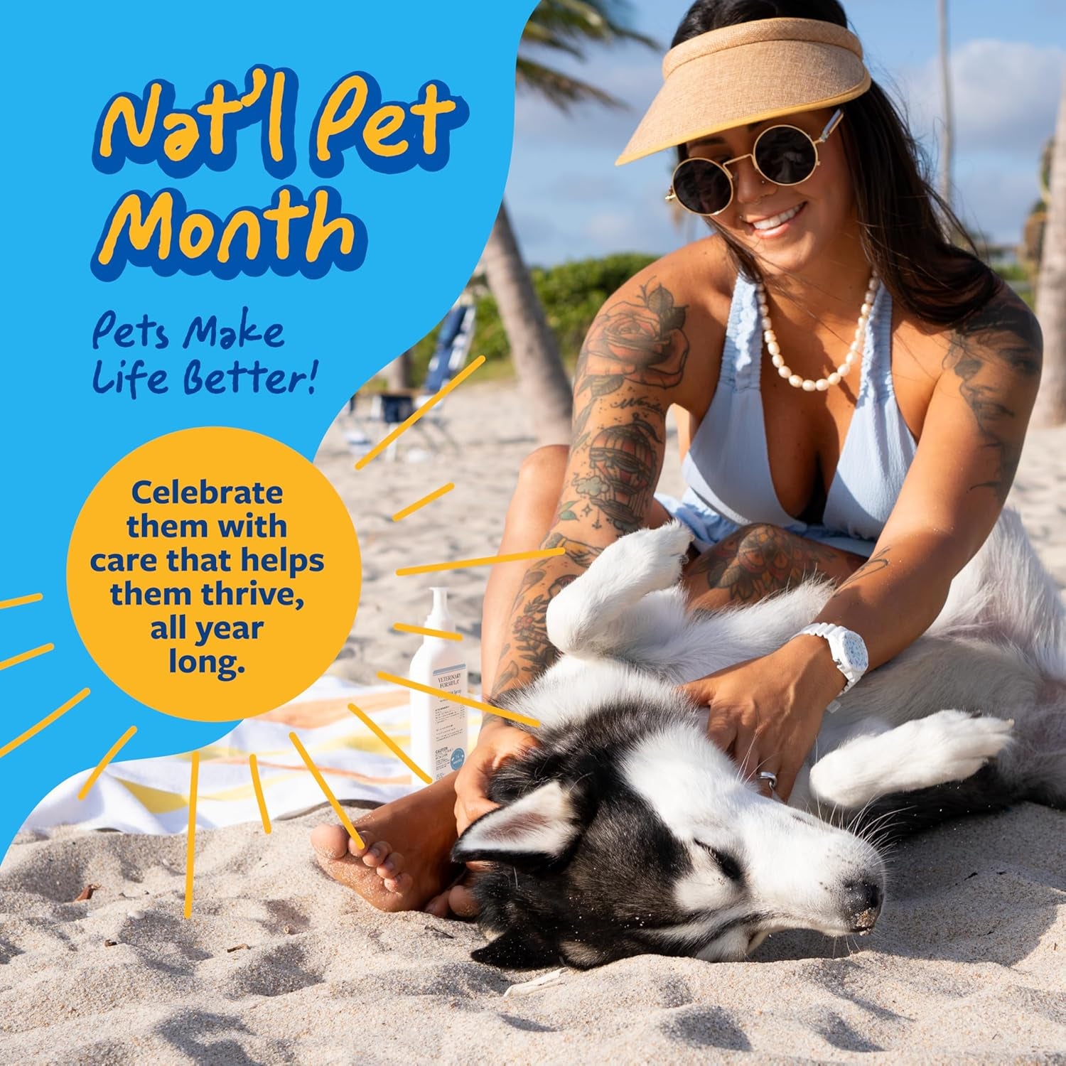 Antiseptic and Antifungal Medicated Shampoo for Dogs & Cats– Helps Alleviate Scaly, Greasy, Red Skin – Paraben, Dye, Soap-Free (1 Pack)