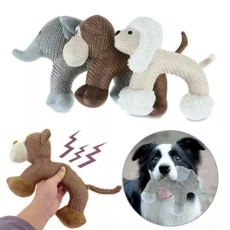 Squeaky Chew Toys for Small Large Dogs -Bite Resistant / Interactive Toys