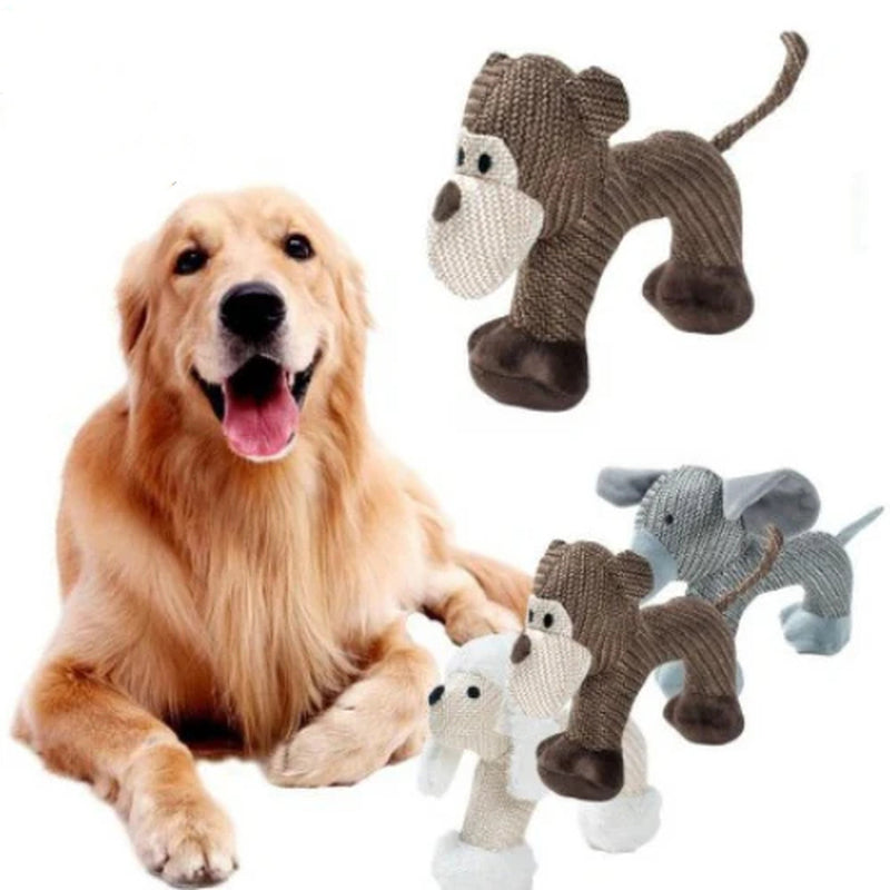 Squeaky Chew Toys for Small Large Dogs -Bite Resistant / Interactive Toys
