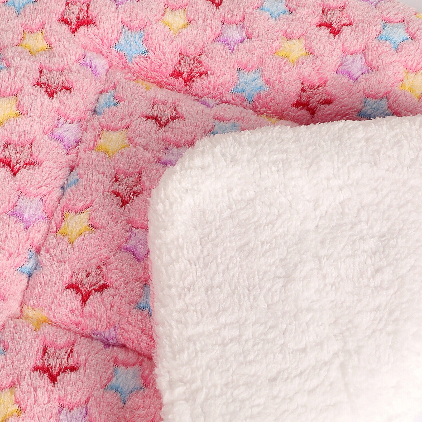 Pet Soft Sleeping Mat/pad - Reversible Fleece Crate Kennel Cushion for Small Medium Dog /Cat