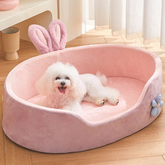 Cozy Pet Detachable/Washable Sleeping Bed - Soft, Comfortable, & Warm Cat/Dog Bed for all seasons