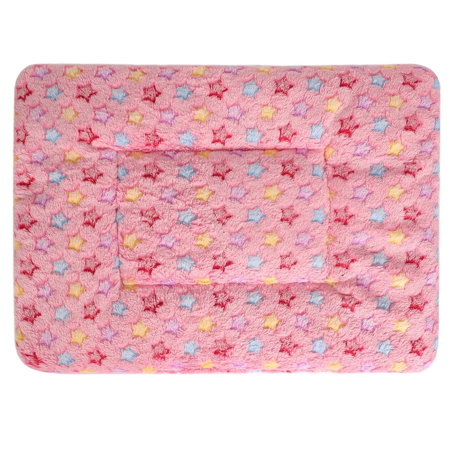 Pet Soft Sleeping Mat/pad - Reversible Fleece Crate Kennel Cushion for Small Medium Dog /Cat