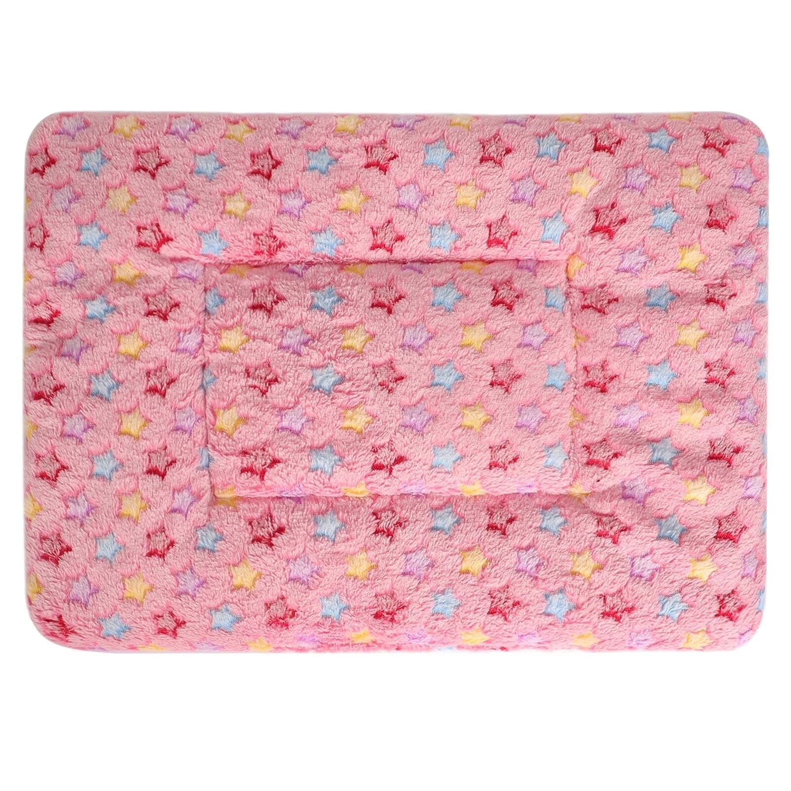 Pet Soft Sleeping Mat/pad - Reversible Fleece Crate Kennel Cushion for Small Medium Dog /Cat