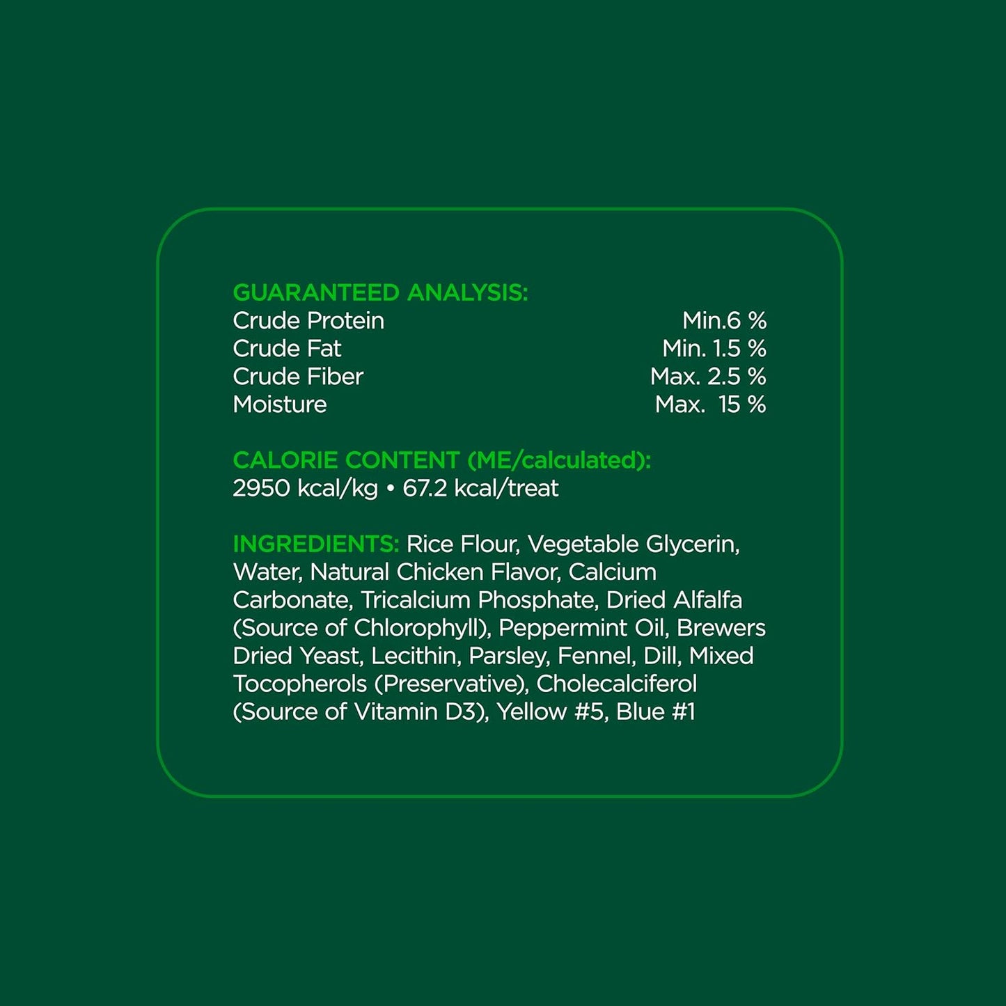 Vet-Recommended  Dental Chews for Medium Dogs - 20 Count, Freshen Breath, Clean Teeth, and Fight Plaque & Tartar