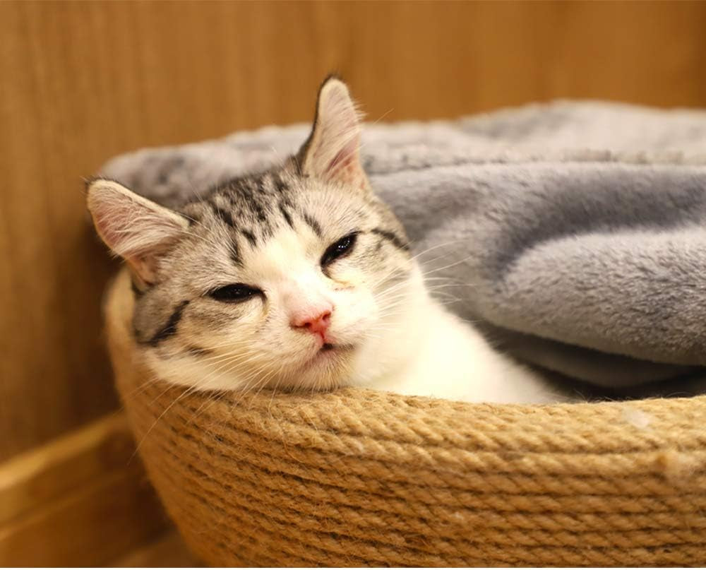 Premium Fluffy Fleece Dog Blanket, Soft and Warm Pet Throw for Dogs & Cats(32X40Inch, Grey)