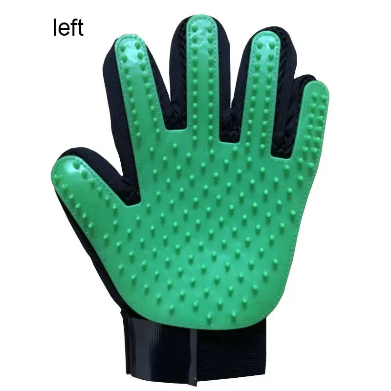 Pet  Grooming Cleaning Glove-  Deshedding Hair Remover /Massager  Brush 